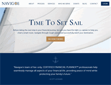 Tablet Screenshot of navigoe.com
